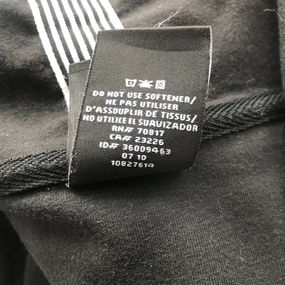 Victoria's Secret VSX SPORT MEDIUM full zip Jacket black long sleeve M - Picture 10 of 11